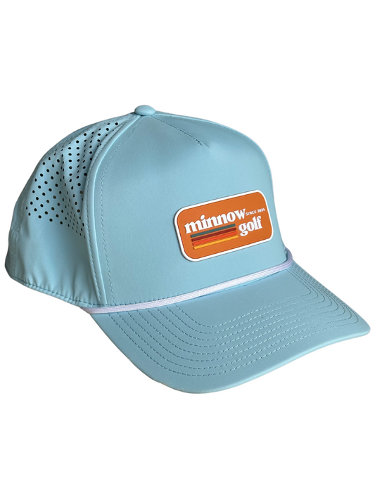 Minnow Golf Tour Season 2 Logo - Baby Blue
